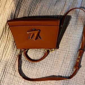 Brown Leather Handbag